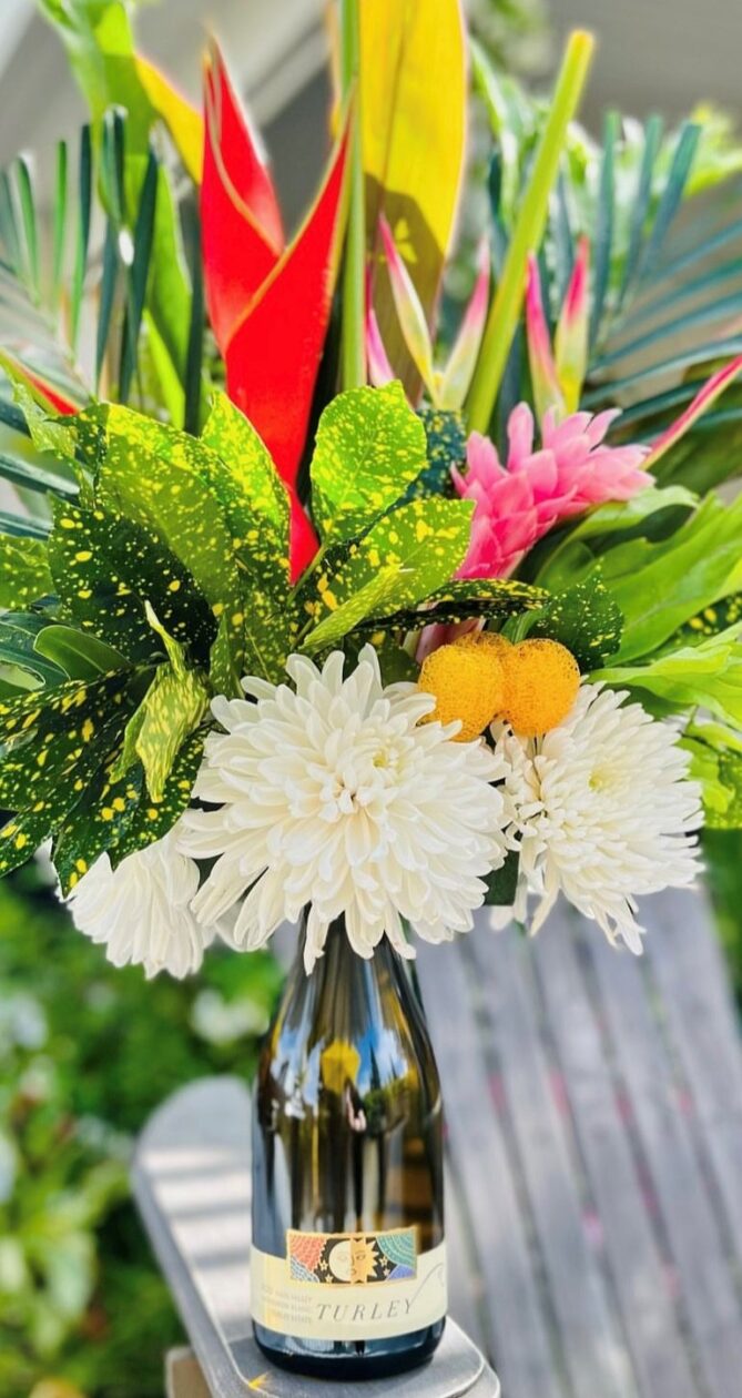 Turley Wines - Tropical Turley Bottle Bouquets! - Amador Vintners ...